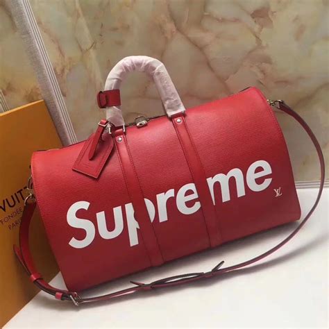 supreme lv duffle bag replica|lv travel duffle bag.